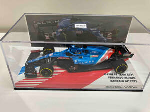 ミニチャンプス 1/43 Alpine A521 #14アロンソ  オコンバーレーンGP F1 2021