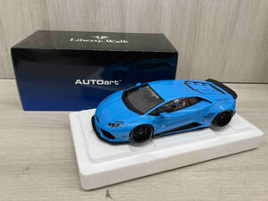 AUTOart 79122 LB-WORKS LAMBORGHINI HURACAN (METALLIC SKY BLUE) 現状品