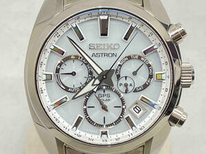 SEIKO ASTRON 5X53-0AJ0 SBXC047 GPS衛星電波ソーラー メンズ 白文字盤