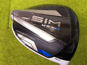 TaylorMade/SIM MAX-D/ATTAS 11/フレックス4X/ロフト角9.0/テーラーメイド/ドライバー/ゴルフ