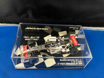 MINICHAMPS 1/43scale McLaren Mercedes MP4/21 Hungary GP2006 De la rossa (2nd place/the first commendation stand) ミニチャンプス_画像1