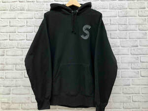 Supreme シュプリーム パーカー フーディ 裏起毛 S LOGO HOODIE SWEATSHIRT Lサイズ ブラック 系