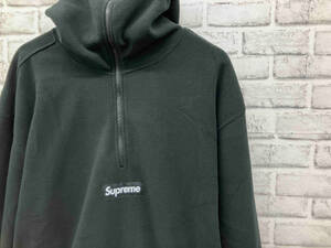 supreme シュプリーム 22w polartec facemsk harf zip pullover ハーフジップ パーカー ブラック サイズXXL