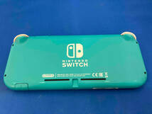 Nintendo Switch Lite ターコイズ(画面キズ、本体にヒビあり)_画像2