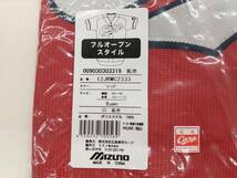 現状品 MIZUNO 広島東洋カープ 菊池 ユニフォーム #33 半袖 フルオープンスタイル レッド サイズM Carp ミズノ_画像3