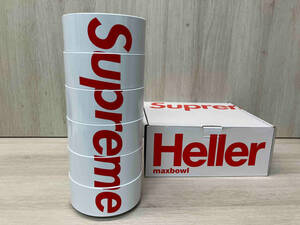 【美品】 Supreme シュプリーム Heller maxbowl メラミン樹脂 6個セット 直径約12.5cm 高さ約6cm