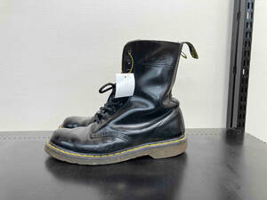 Dr.Martens ドクターマーチン メンズ 1490 10ホールブーツ レースアップブーツ US10 28cm ブラック 黒 レザー 革 シューズ 靴