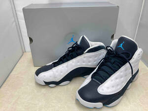 NIKE ナイキ AIR JORDAN 13 'OBSIDIAN' 414571-144 ハイカット スニーカー 28cm ネイビー×ホワイト