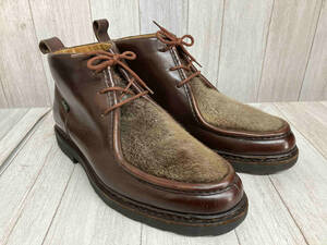 PARABOOT 841 24624 03 チロリアンブーツ ファー フランス製 サイズ8 1/2 パラブーツ