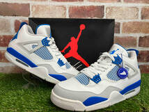 [未使用] NIKE/ナイキ/Air Jordan 4 Retro/エアジョーダン/Military Blue/308497-105/us10/28cm_画像1