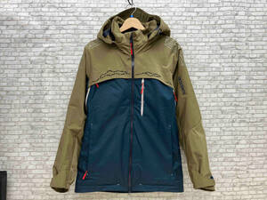 スキーウエア DESCENTE デサント S.I.O JACKET CMP-5102 サイズL グリーン×ベージュ 中綿ポリエステル