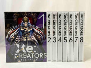 帯あり Blu-ray 【※※※】[全8巻セット]Re:CREATORS 1~8(完全生産限定版)(Blu-ray Disc)