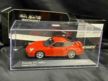 限定品 1/43 ポルシェ 911 (5代目996型) ターボ 1999 2544個限定 / PORSCHE TURBO MINICHAMPS ミニチャンプス_画像8