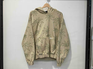 HUF ハフ PLANTLIFE FLEECE HOODIE プラントライフ フリースフーディ パーカー L ベージュ コットン FL00205 メンズ ストリート