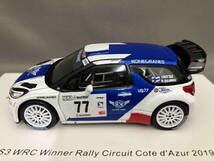 スパークモデル 1/43 SF170 DS3 WRC Winner Rally Circuit Cote d'Azur 2019(29-10-10)_画像3