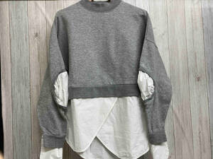 nagonstans soft sweat shirts combination pull over ナゴンスタンス ソフトスウェットシャツコンビプルオーバー サイズ38