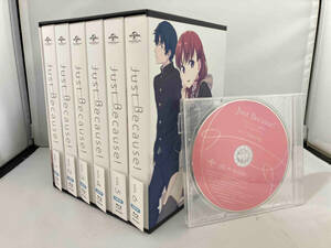 【※※※】[全6巻セット]Just Because! 第1~6巻(初回限定版)(Blu-ray Disc) 【6巻CD付属・未開封DRAMA CD 付属】