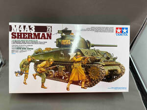 ^ plastic model Tamiya America M4A3 car - man 75mm. installing * latter term type ( front line breakthroug ) 1/35 military miniature series [35250]