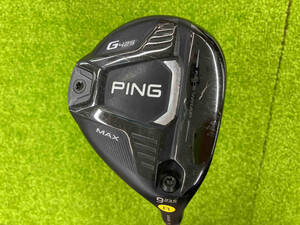 PING G425 MAX ATTAS EE 335-55 FLEX R 9W 23.5° ヘッドカバーなし 付属品なし ピン