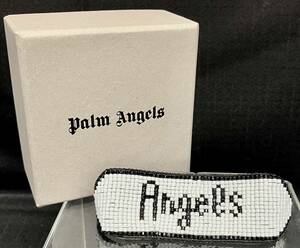 【箱付】 Palm Angels パームエンジェルス ビーズブレスレット 白黒