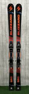スキー板 BLIZZARD ブリザード SRC カービング 165cm 121-70-106-R13M TITANIUM Art:817005 ブラックレーベルオレンジ