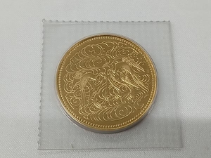 K24 純金 天皇陛下御在位60年記念貨幣 拾万円 金貨 昭和六十二年 20ｇ ブリスターパック入り