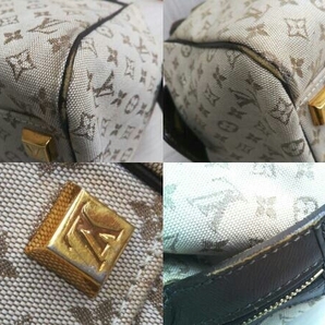 LOUIS VUITTON ルイヴィトン モノグラムミニ ジョセフィーヌPM SR0012 M92215 ハンドバッグ レディース ブランドバッグの画像7