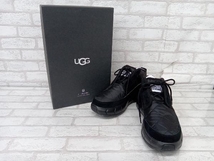 UGG N.HOOLYMOOD 1128770 WESTSIDER アグ エヌハリウッド メンズ ブラック 27cm スニーカー 箱付き キルティング 店舗受取可_画像1