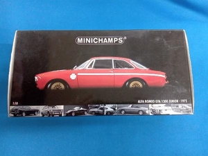 MINICHAMPS 1/18scale Alfa Romeo GTA 1300 Junior 1972 ミニチャンプス