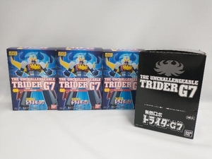 未組立品 スーパーミニプラ 無敵ロボ トライダーG7 全3種 ※菓子抜いてます