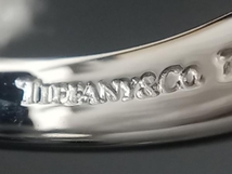【新品仕上げ済み】TIFFANY＆Co. ティファニー 750 K18 約11.5号 ダイヤモンド付き 約5.1g ダブルラビングハート リング_画像5
