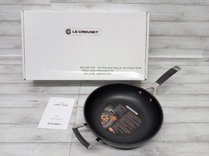 LE CREUSET ル・クルーゼ　TNS 26cm deep flying pan NS w/helper handle ディープ フライパン w/HH　シリコンハンドル　96200226001520