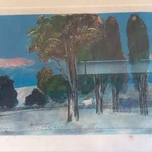 guiramand 夏のいる風景 証明書有り約92cm×72cm 風景 馬 白馬の画像2