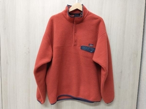 Patagonia パタゴニア シンチラ USA製 フリース メンズ アウター サイズ L オレンジ系 朱色