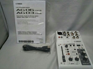 周辺機器 YAMAHA AG03MK2 ライブストリーミングミキサー