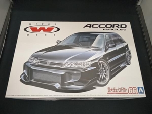 【未組立品】 プラモデル アオシマ 1/24 ウイングスウエスト CF2 アコードワゴン '96 ホンダ ザ・チューンドカー No.66