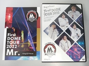 DVD King & Prince First DOME TOUR 2022 ~Mr.~(通常版)