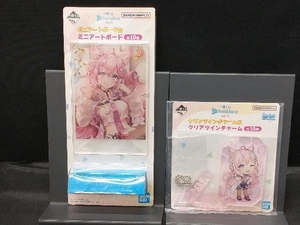 未使用品 一番くじ ホロライブ vol.3 博衣こより ミニアートボード/クリアツインチャーム