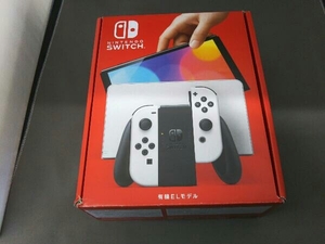 【1円スタート】Nintendo Switch(有機ELモデル) Joy-Con(L)/(R) ホワイト(HEGSKAAAA)