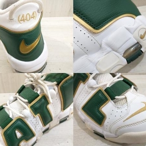 通年 NIKE AIR MORE UPTEMPO ATLANTA ナイキエアモアアップテンポ アトランタ AJ3139-100 GREEN 28.5cm スニーカーの画像7