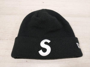 冬 Supreme シュプリーム NEW ERA S logo Beanie ニットキャップ 17AW G2907202017 ブラック 黒