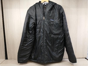 冬 Patagonia パタゴニア ナイロンジャケット ジャンパー 中綿 フード付き ブラック サイズL STYLE:83973F7