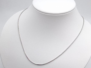 K18WG| necklace |59cm|9.4g
