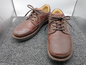 Clarks クラークス レザースニーカー 革製 サイズUS7 1/2 ブラウン 茶系