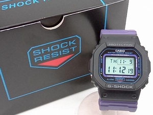 CASIO　カシオ　G-SHOCK　ジーショック　DW-5600THS-1JR　電池式　クォーツ　デジタル　腕時計　箱付　 店舗受取可