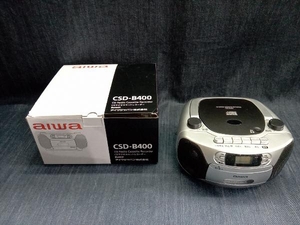 AIWA CSD-B400 CDラジオカセットレコーダー (09-09-06)