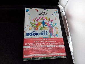 DVD AAA 10th Anniversary SPECIAL 野外LIVE in 富士急ハイランド(初回生産限定盤)