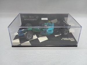 ミニチャンプス 1/43 PAUL'S MODEL ART ホンダRA107 2007 ドライバー:ルーベンス・バリチェロ(∴10-08-07)