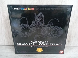 カードダス ドラゴンボール コンプリートボックス VOL.1 プレミアムセット DRAGONBALL DRAGONBALLZ BANDAI