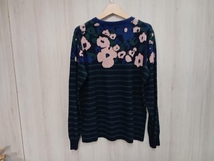 sacai FLORAL STRIPE SWEATER／14-00548M ニット サカイ サイズ3 店舗受取可_画像3